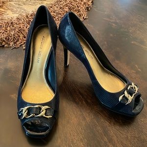 Antonio Melani Navy Glam Pump